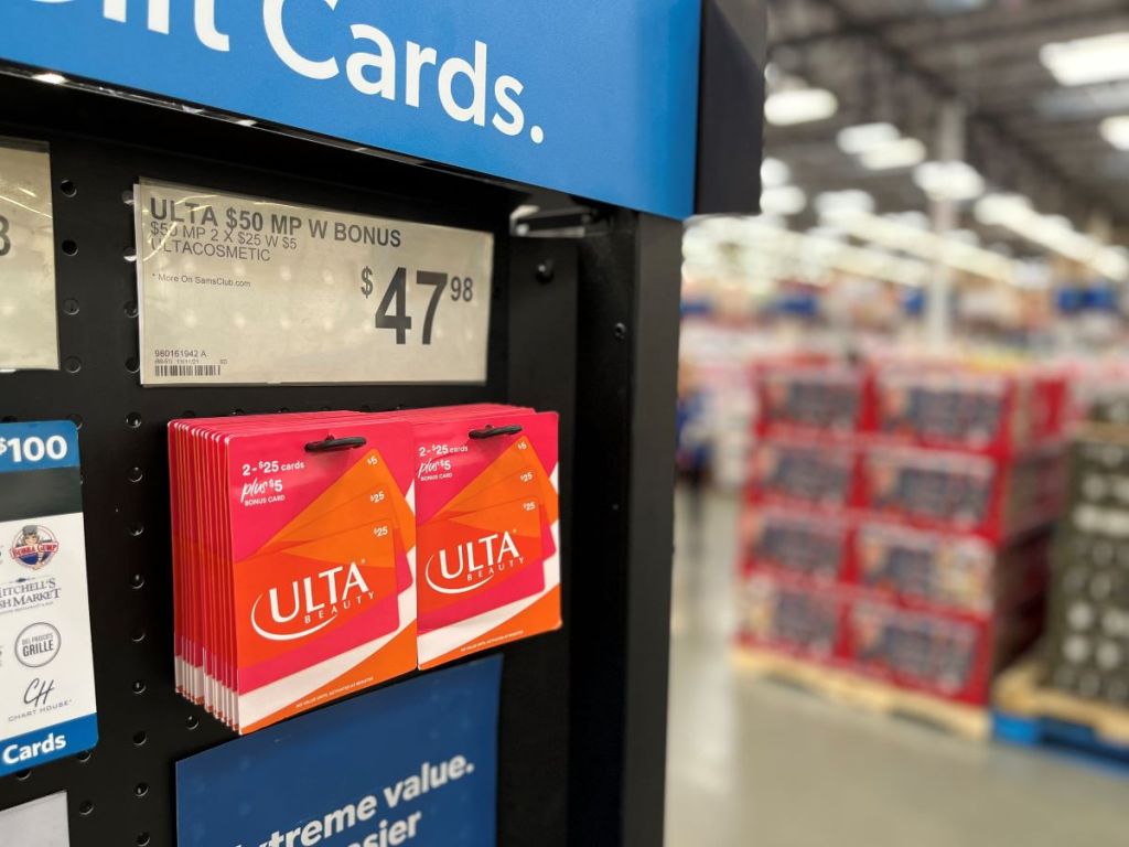 ULTA Gift Card Sam's Club