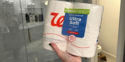 Walgreens Toilet Paper 4-Pack Mega Rolls Only $1.79