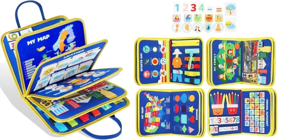 blues 8 page busy board