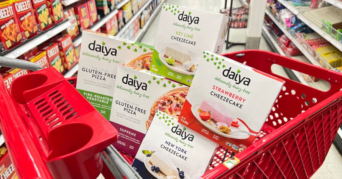 daiya dairy -free pizzas