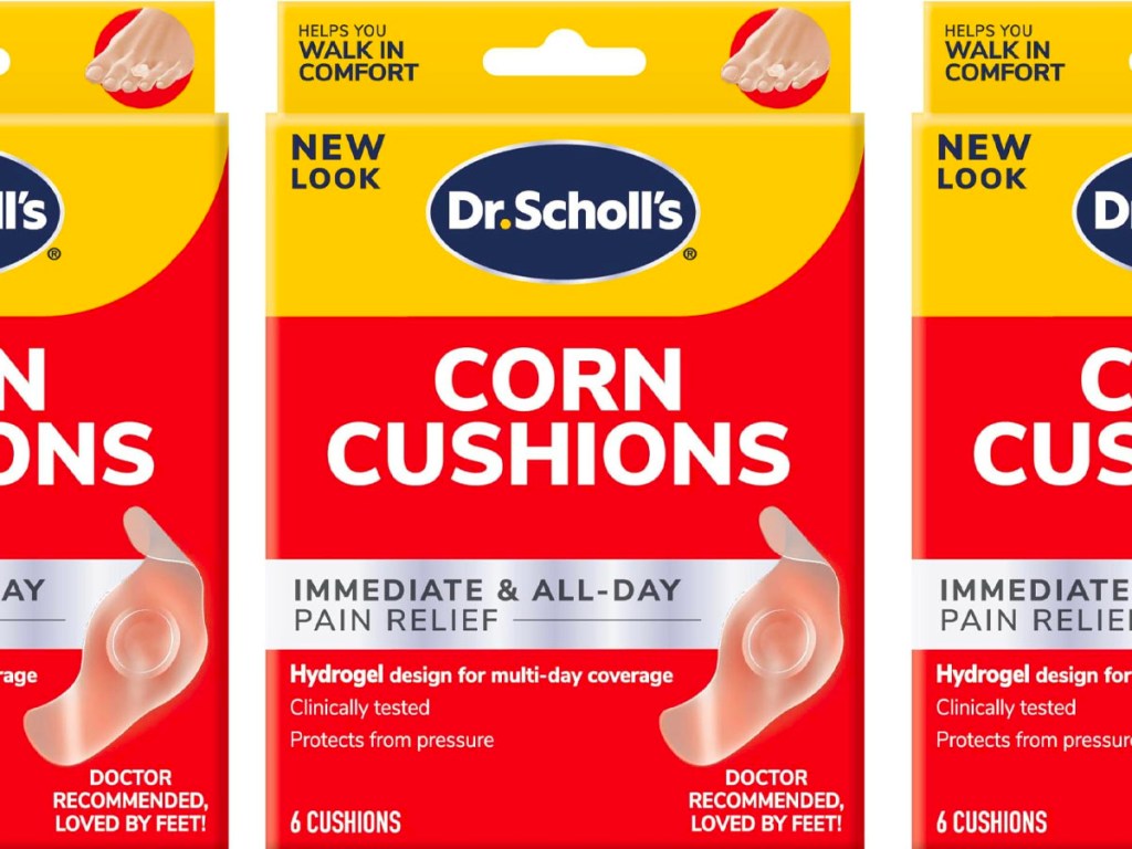 dr scholls corn cushions packs