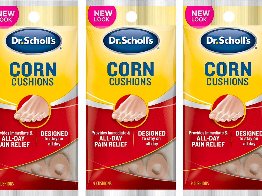 dr scholls corn cushions packs