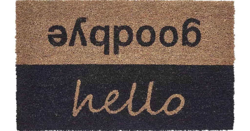 hello goodbye doormat