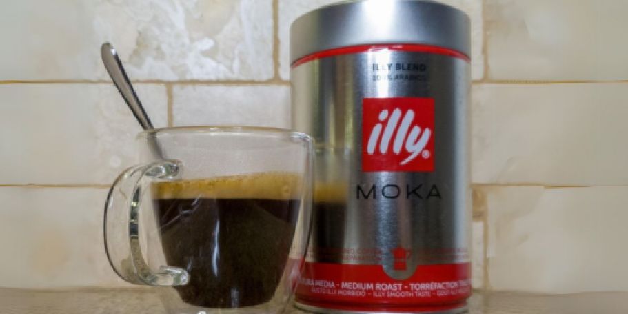 Score Two illy Moka Coffee Cans for Just $9 Each Shipped on Amazon (Reg. $15)