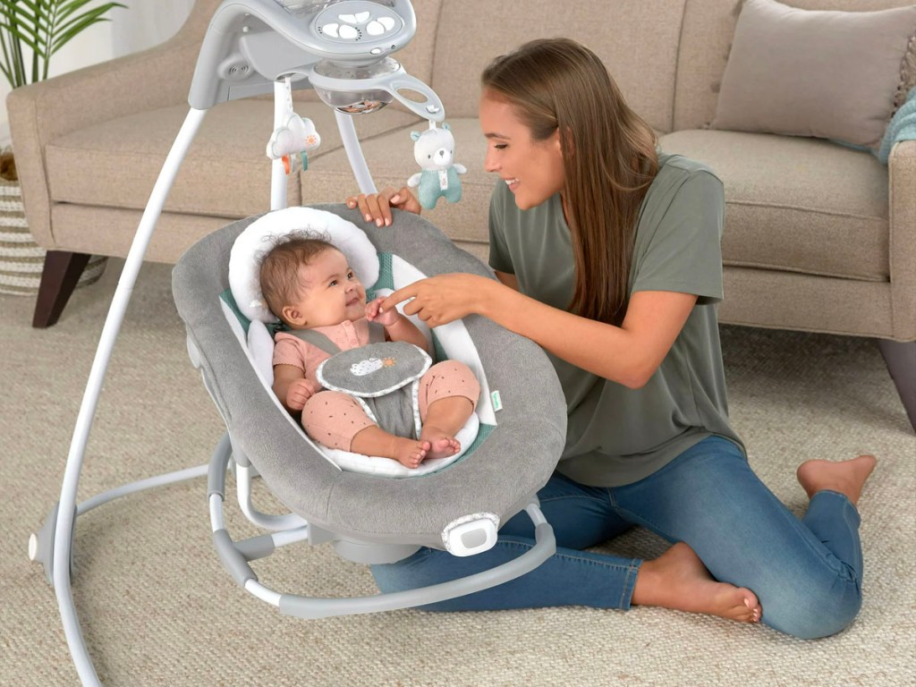 Ingenuity inlighten baby swing