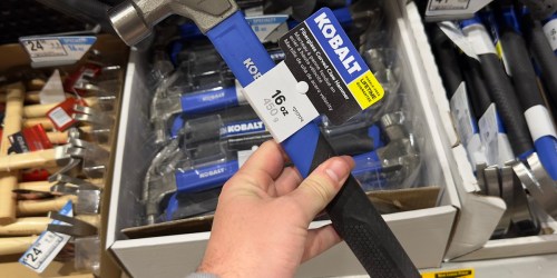 Kobalt Fiberglass Claw Hammer Only $5.98 on Lowes.online (Regularly $10)