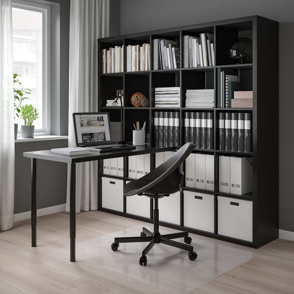 LANGKAPTEN makes a great IIKEA vanity or workspace