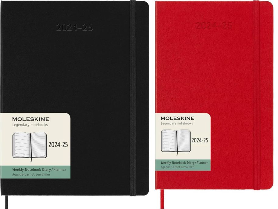 moleskine planner stock images