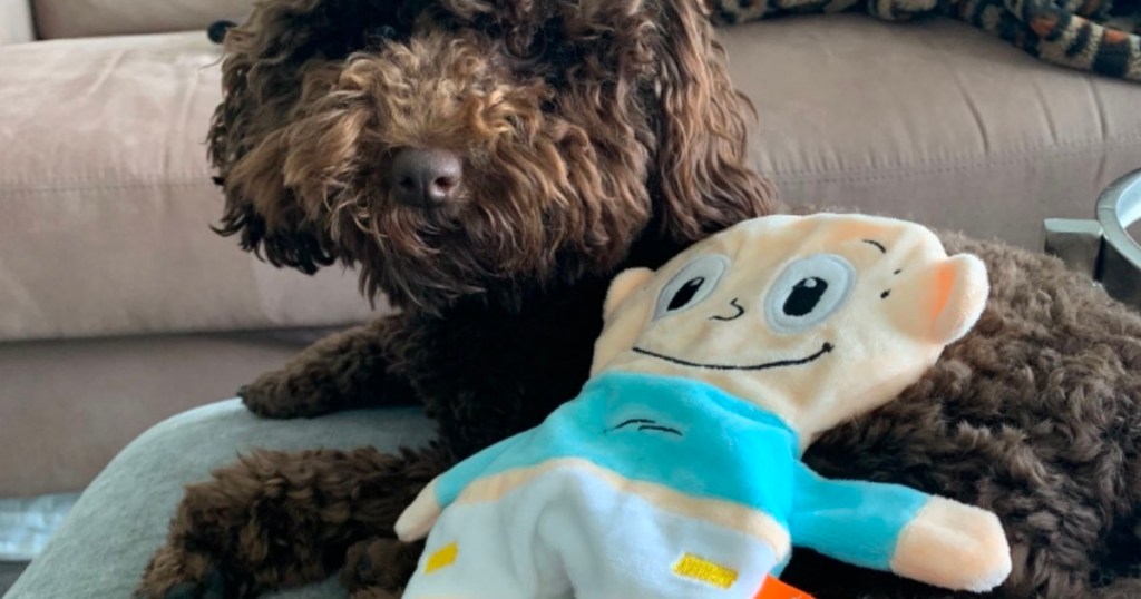 dog with rugrats tommy dog toy