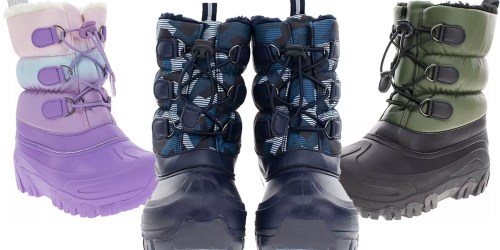 Toddler & Kids Snow Boots from $9.81 on SamsClub.online