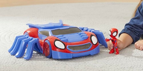 Spidey and His Amazing Friends Car w/ Figure Only $19.50 on Amazon or Walmart.online (Reg. $33)