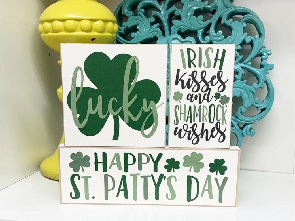 st patricks day signs