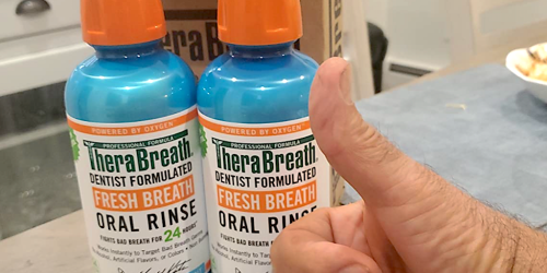 TheraBreath Oral Rinse 2-Pack Only $10.73 Shipped on Amazon (Reg. $18)