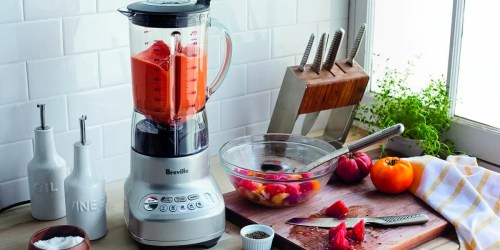 Breville Blender Only $100.99 Shipped on BestBuy.online (Reg. $200) | Includes 9 Settings & 5 Speeds