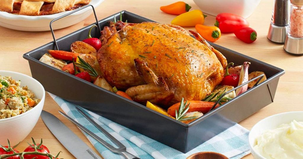 Chicago metallic bakeware roasting pan