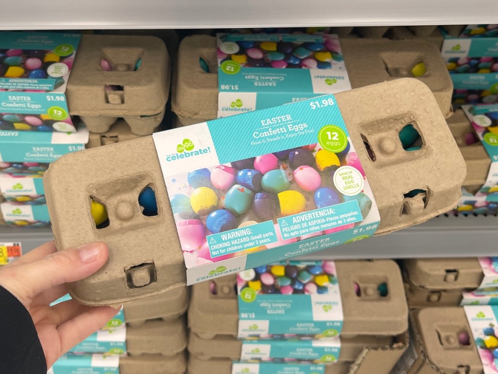 Way to Celebrate Confetti Eggs 12-Count