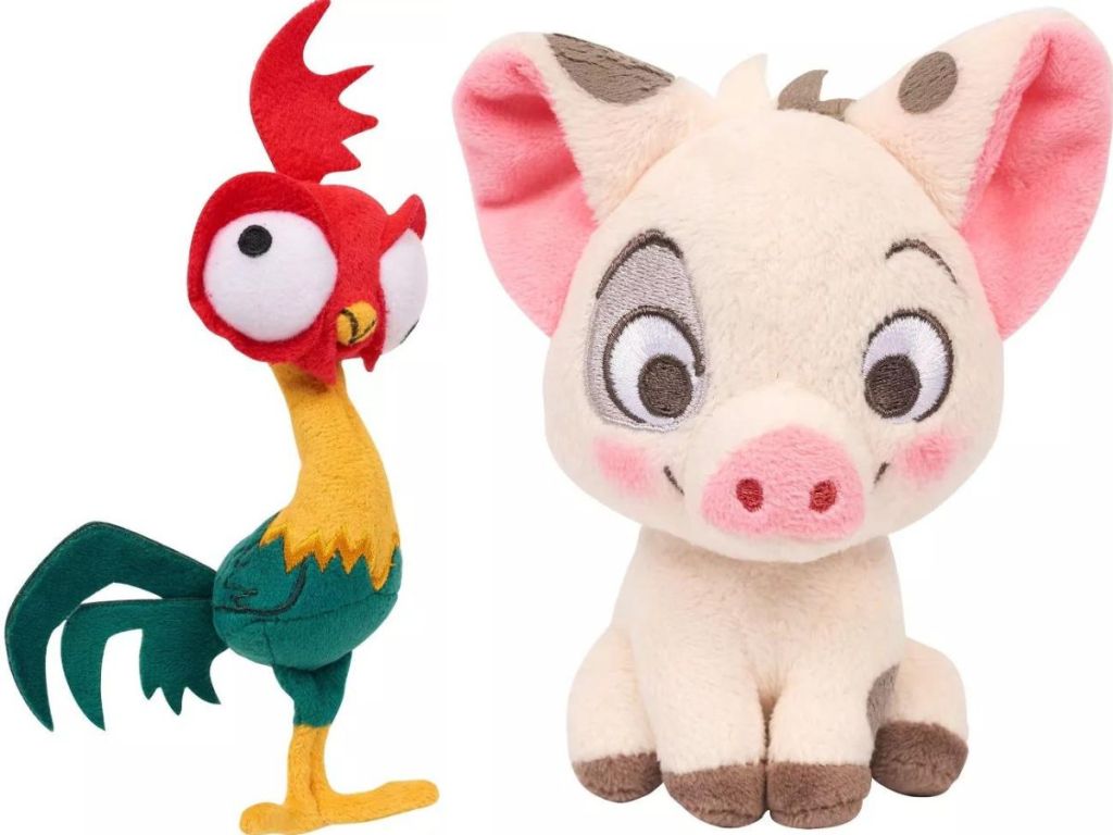 Disney Princess Plush Toys of Hei Hei and Pua from Moana