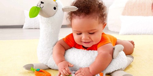 Fisher-Price Tummy Time Llama Only $23 on Amazon or Walmart.online | Great Baby Shower Gift