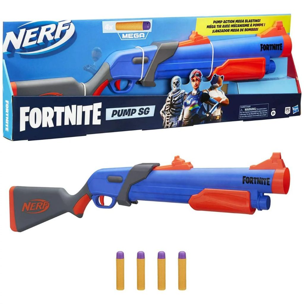 Nerf Fortnite Pump Mega Dart SG Blaster