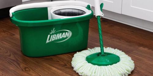 Libman Tornado Spin Mop System Only $13.99 on Target.online After Rebate | Better Than O-Cedar Spin Mop?