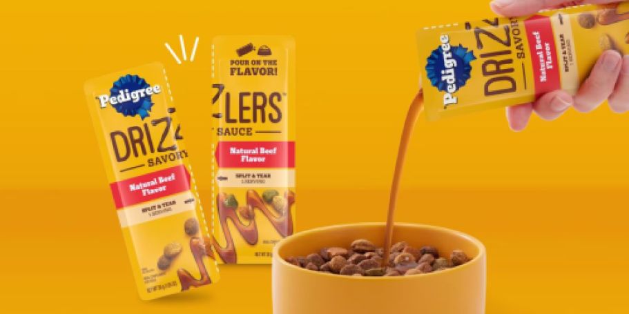 FREE Pedigree Drizzlers Dog Food Topper at Walmart After Cash Back