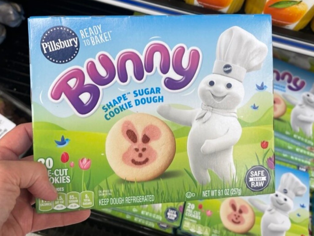 Pillsbury Ready to Bake Bunny Shape Sugar Cookie Dough