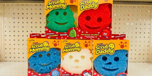 Scrub Daddy Special-Edition Christmas Sponges Only $4.69 on Target.online