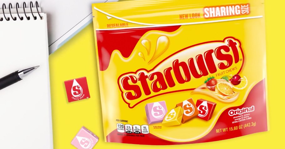 Starburst Sharing Size Bag Just $2.80 Shipped on Amazon