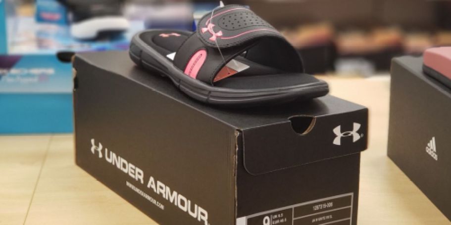 GO! Under Armour Slides from $8.48 + FREE Shipping