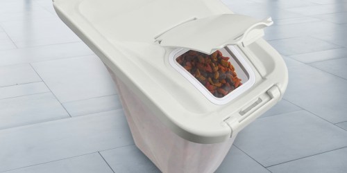 Pet Food Storage 4-Pound Container Just $5.57 on Amazon.online (Regularly $15)