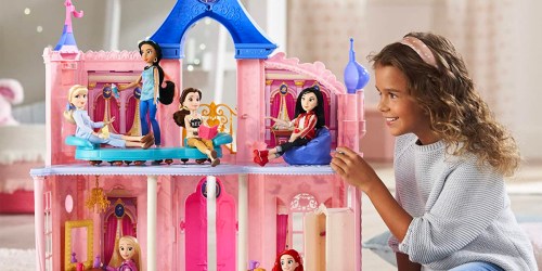 Disney Princess Dollhouse Only $51 Shipped on Amazon (Regularly $111) | onlinees with 22 Accessories!