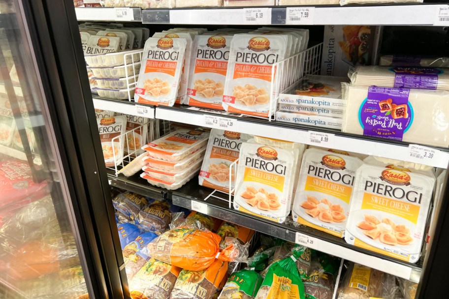 frozen pierogi in store