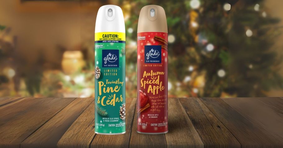 BOGO Free Holiday-Scented Glade Air Fresheners After Walmart Cash