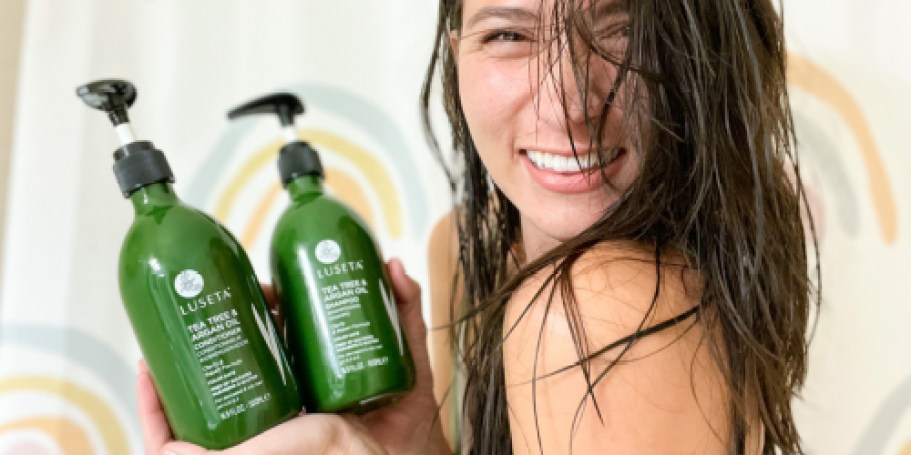 Tea Tree & Argan Oil Shampoo & Conditioner Set Just $16 Shipped on Amazon