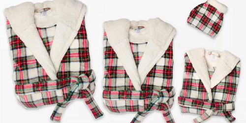 Martha Stewart Robes for the Family from $10.43 on Macy’s.online (Regularly $42)