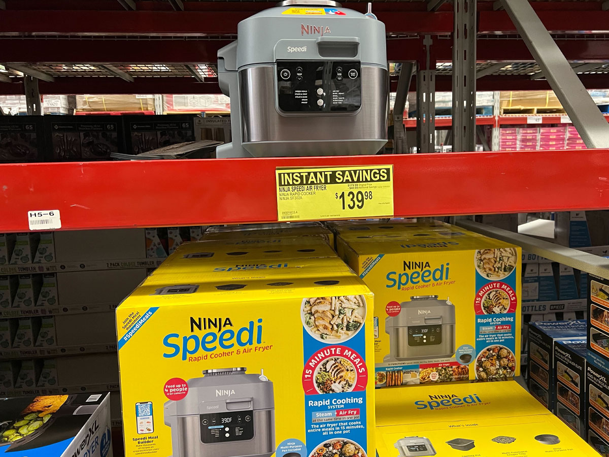 Ninja speedi on shelf at Sams Club