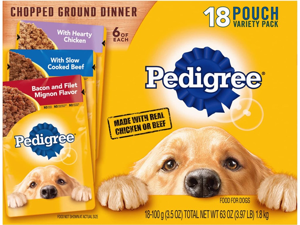 pedigree pouch