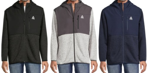 Reebok Men’s Hooded Jackets Just $19.99 on Walmart.online (Reg. $50)