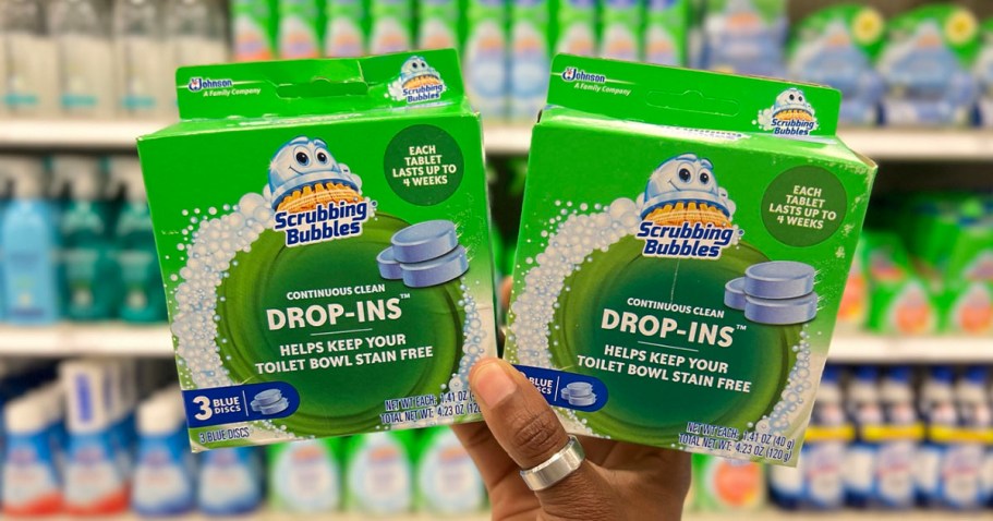 Scrubbing Bubbles Drop-Ins 3-Pack Only $3.40 Shipped on Amazon