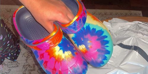 Tie-Dye Crocs Just $20.60 on Amazon (Regularly $50)