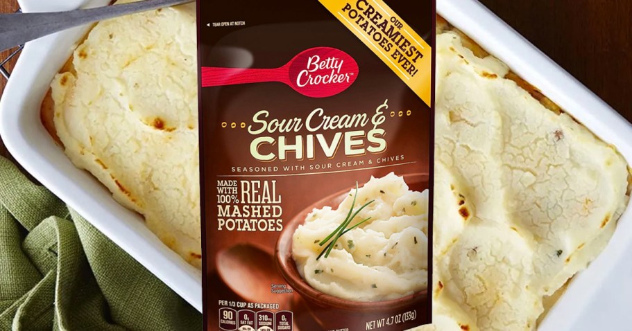Betty Crocker Mashed Potatoes 8-Pack Only $4.75 Shipped on Amazon (Several Flavors)