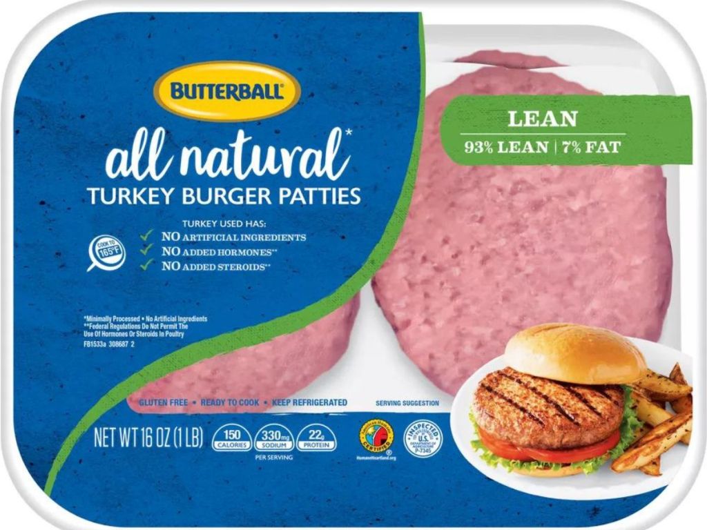 Butterball Turkey Burgers