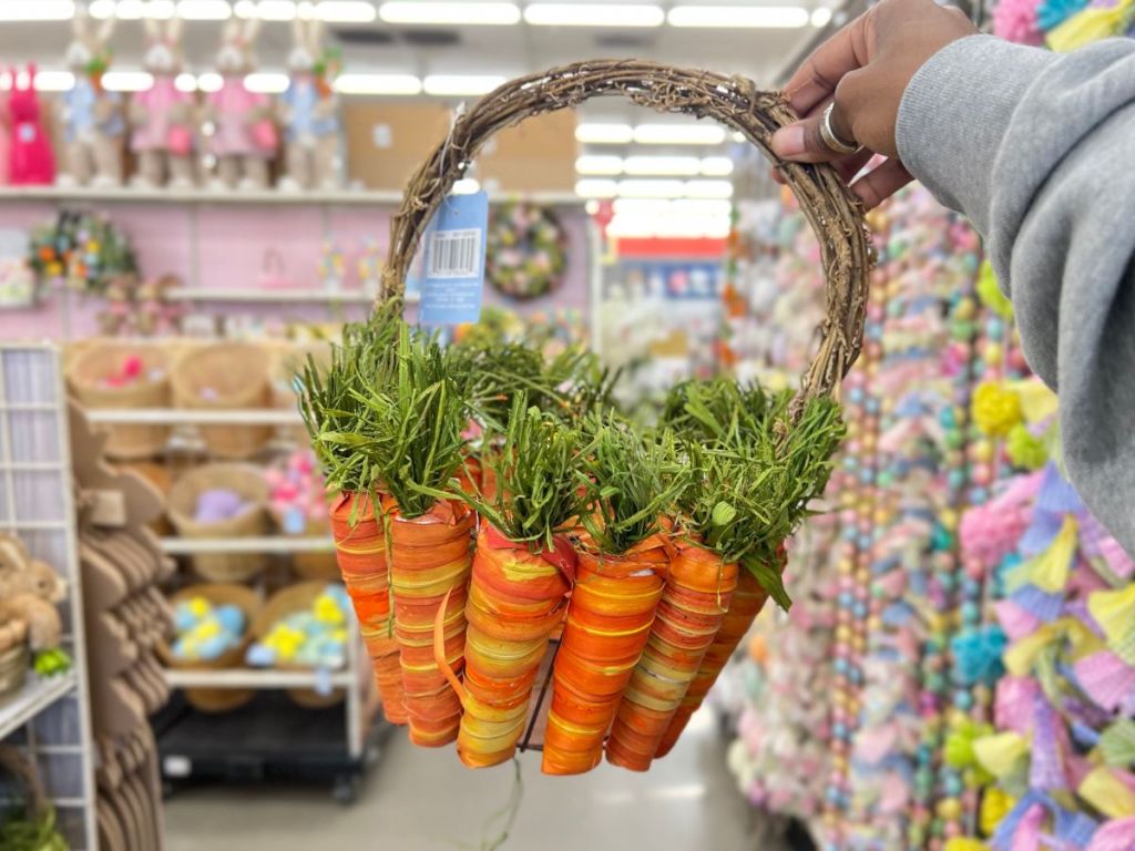 Celebrate It Carrot Basket