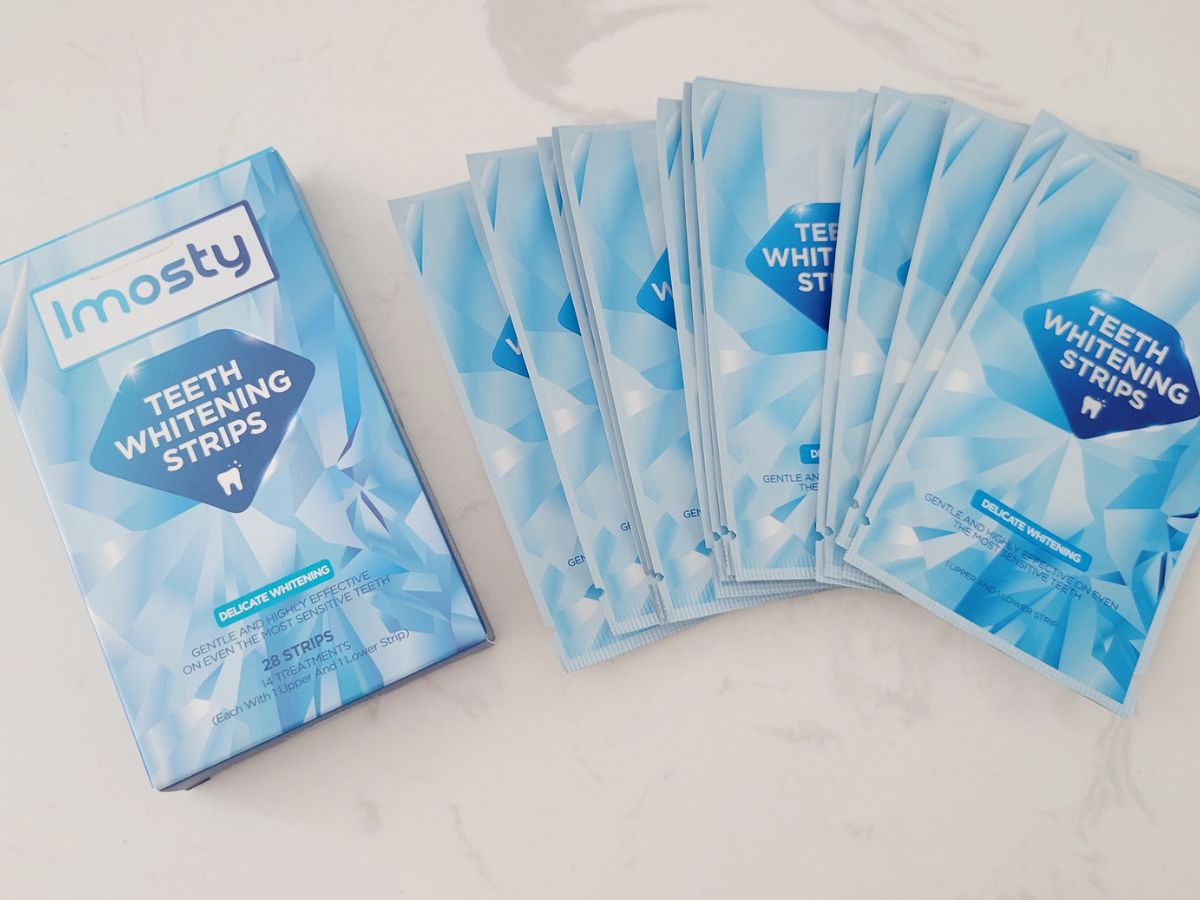 Imosty Teeth Whitening Strips 14-treatment box