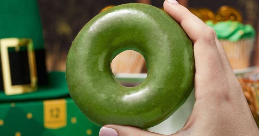 FREE Krispy Kreme O’riginal Glazed Doughnut (But You Have to Wear Green!)