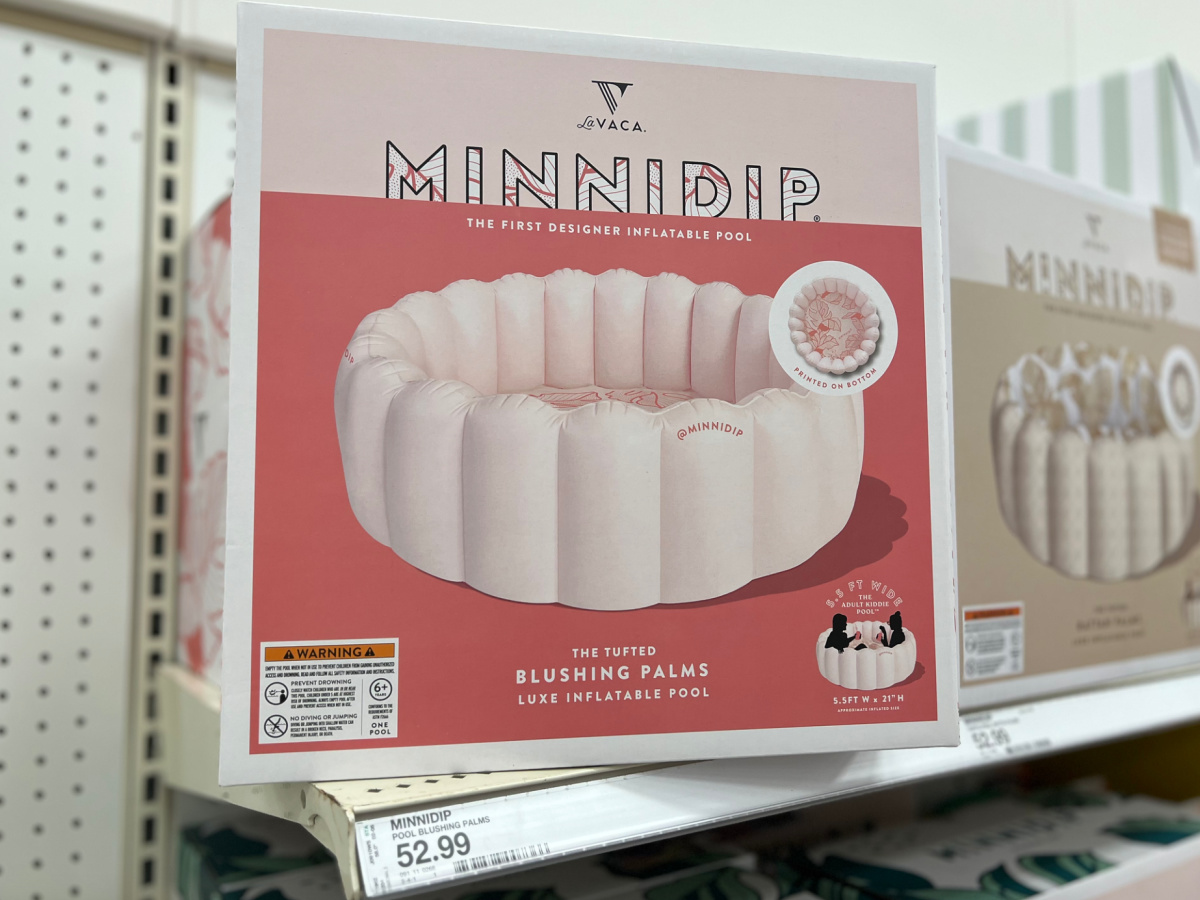 Last Chance to Save on New Minnidip Inflatable Pools, Sprinklers, & Splash Pads at Target