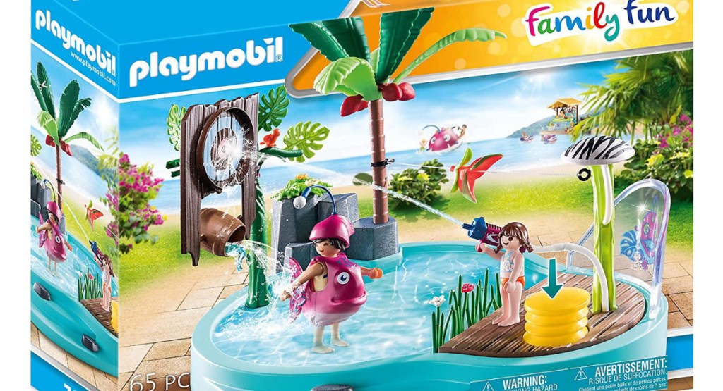 Playmobil Small Pool with Water Sprayer in a box