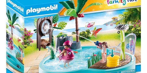 Playmobil Small Pool with Water Sprayer Only $19.99 on Amazon (Regularly $45)