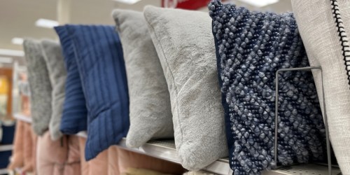 Team-Favorite Faux Fur Pillows Just $9 on Target.online (Reg. $15) | So Soft & Cozy!