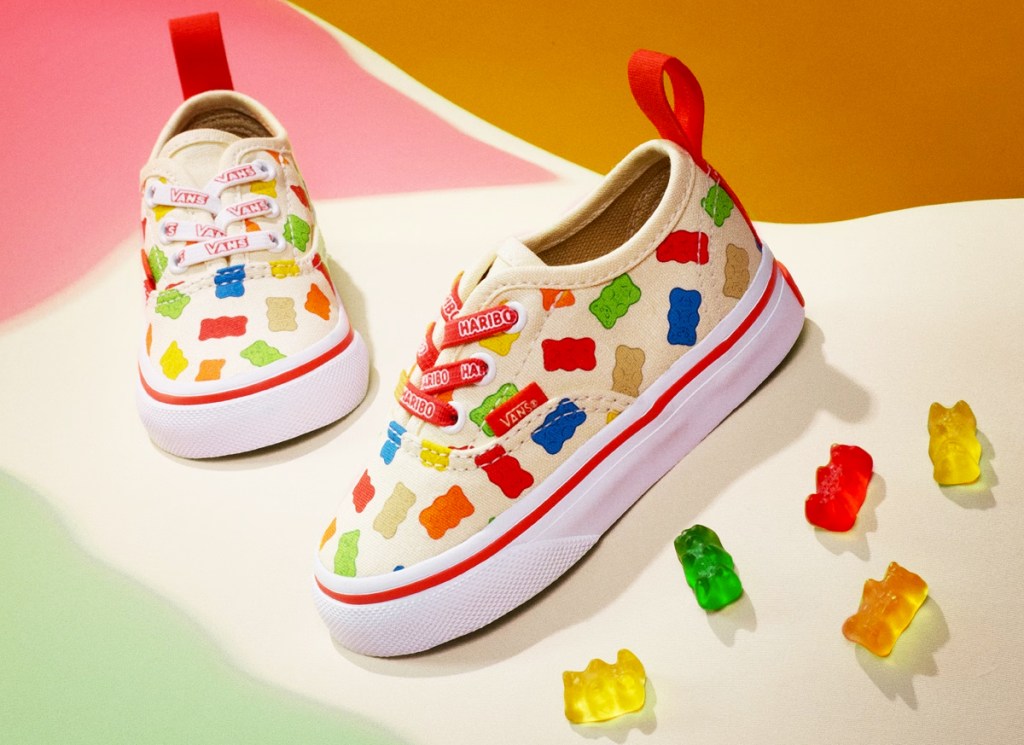 gummy bear print vans shoes